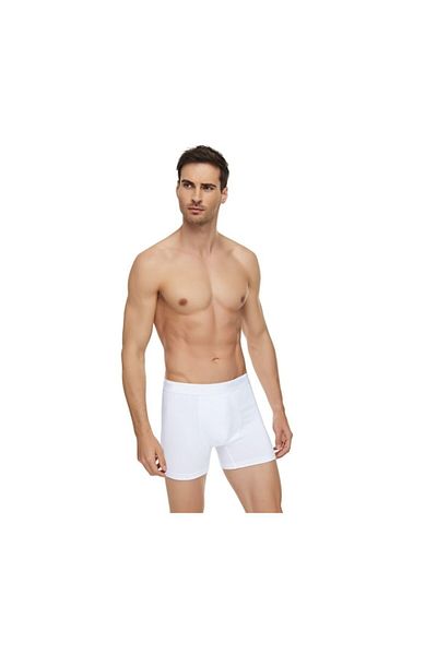 Tutku Elit Ανδρικά 6 Pack Modal - Βαμβακερά (Εύκαμπτα) Slim Fit Boxers (Λευκά)
