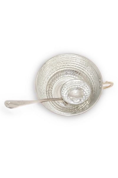 Handygoo Copper Buttermilk Bowl and Buttermilk Scoop Set