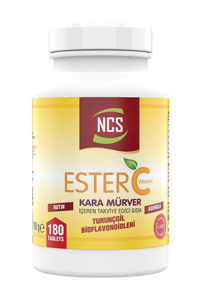 NCS Ester Vitamin C 1000 Mg 3 Boxes 540 Tablets Black Mulberry Orange Bioflavonides