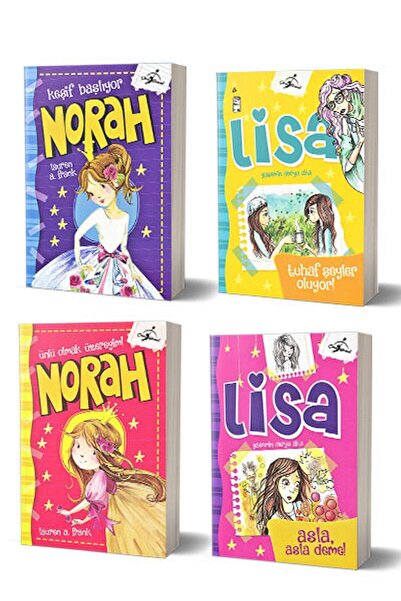 Çocuk Gezegeni Lisa ve Norah Seti - 4 Kitap