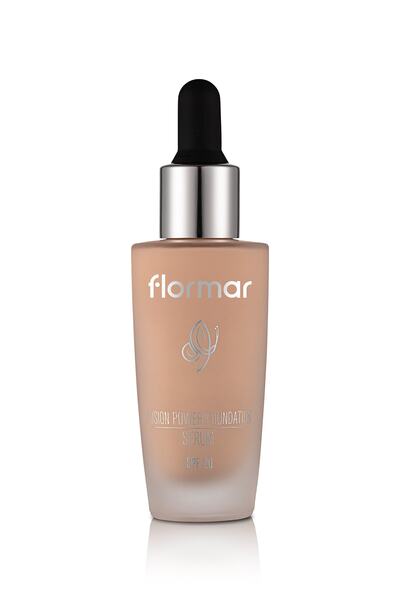 Flormar Fondöten - Fusion Power Foundation Serum 010 Porcelain 8690604651610