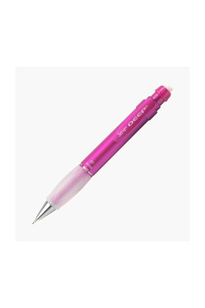 Serve Deep Mechanical Tip Pen 0.7 Mm Metallic Pink