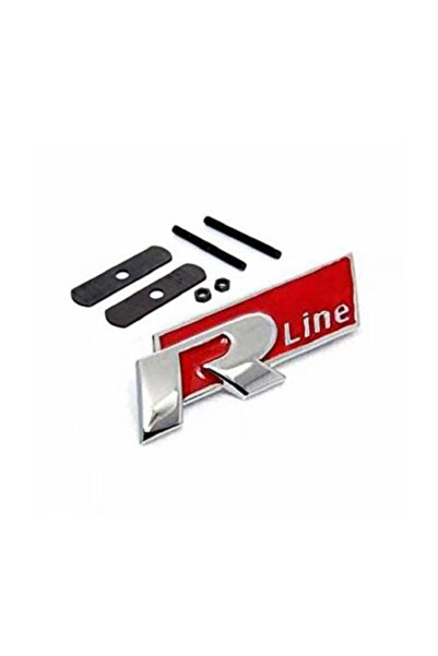 MEDİCAR نوع المسمار الأحمر R Line الأصلي Arma Metal Chrome Logo Golf Jetta Pa...