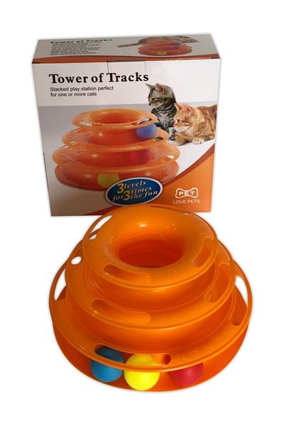 Dr. Sacchi 3 Tiers Cat Play Tunnel 13*23 cm