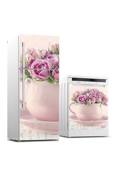 Tilki Dünyası Refrigerator And Dishwasher Set Sticker 0087