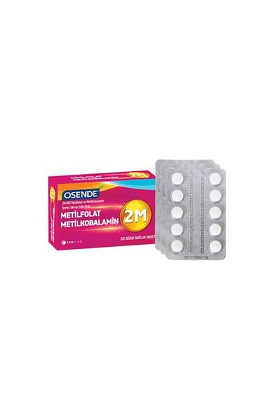 Osende 2m Odt Methylfolate and Methylcobalamin Tablet Dispersing in 30 Mouths