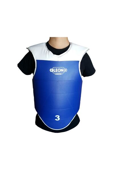 By Leon 1982 Leon Taekwondo Göğüs Koruyucu Safeguard Mavi
