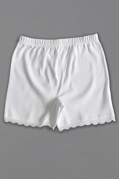Altun Girl's White Cotton Boxers - 3 Pieces