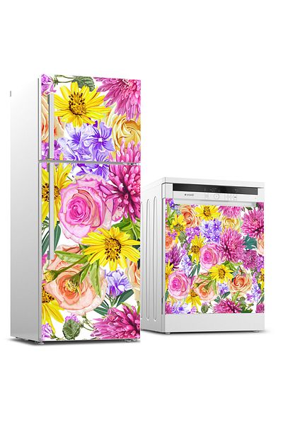 Tilki Dünyası Autocolant pentru set de frigider și mașină de spălat vase 0323
