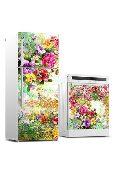Tilki Dünyası Autocolant pentru set de frigider și mașină de spălat vase 0107