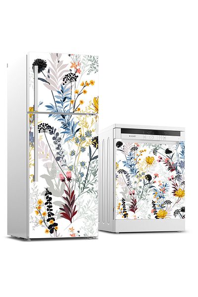 Tilki Dünyası Autocolant pentru set de frigider și mașină de spălat vase 0216