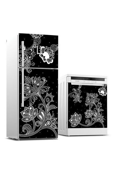 Tilki Dünyası Autocolant pentru set de frigider și mașină de spălat vase Ik001