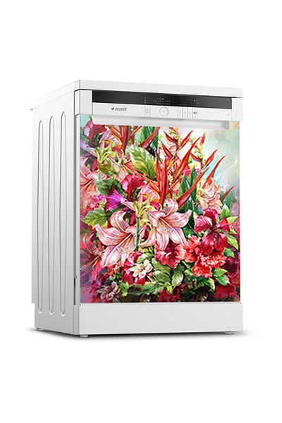 Tilki Dünyası Dishwasher Door Sticker 0146