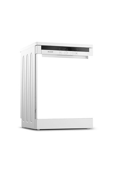 Tilki Dünyası Autocolant pentru ușa mașinii de spălat vase de culoare albă, lucioasă, 0065