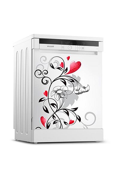 Tilki Dünyası Dishwasher Door Sticker 0165
