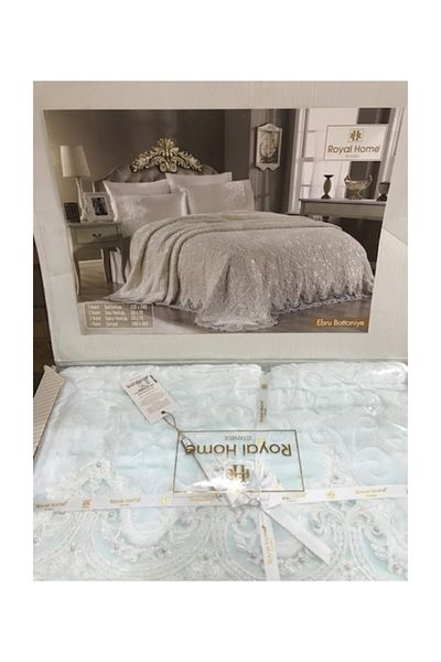 Royal Home French Laced Blanket Set