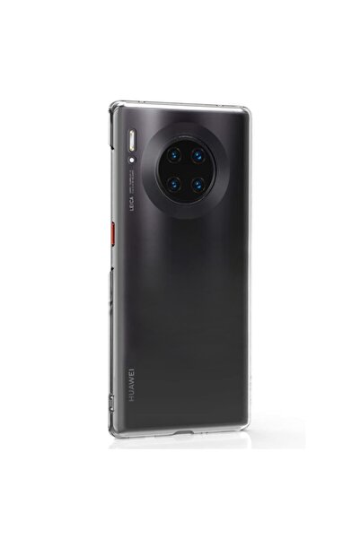 Microsonic Huawei Mate 30 Pro Kılıf Transparent Soft Beyaz