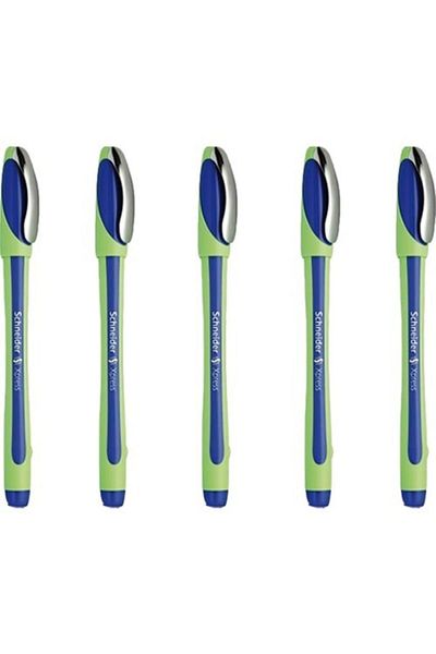 SCHNEIDER Fineliner Xpress Blue Felted Pen - 0.8 Mm, Pack of 5