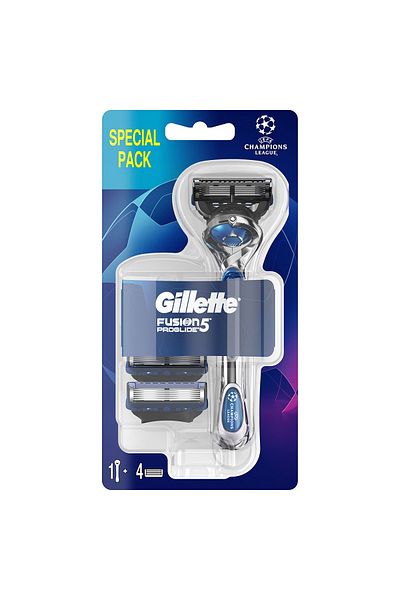 Gillette Fusion5 Proglide Machine + 3 Spare Blades
