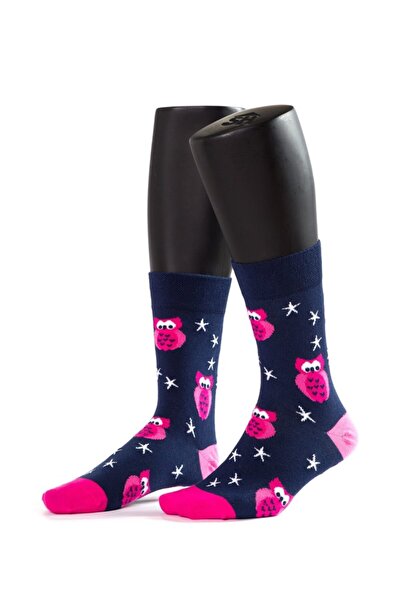 The Socks House جوارب نسائية منقوشة بطبقة مزدوجة من الخيزران