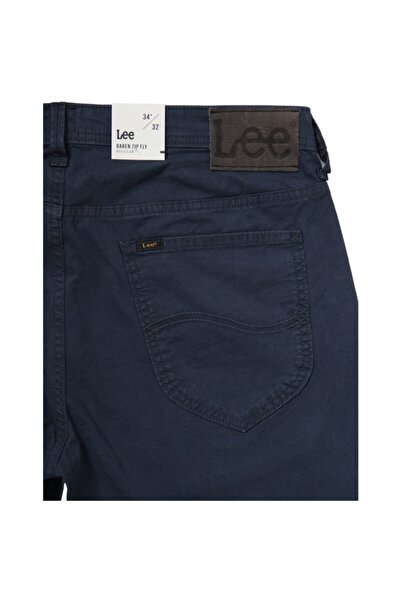 Lee Men's Navy Blue Trousers Daren Zip Fly