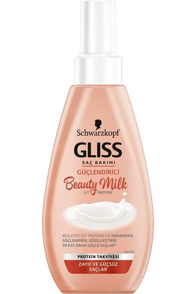 Schwarzkopf Gliss Strengthening Hair Care - Beauty Milk 150ml