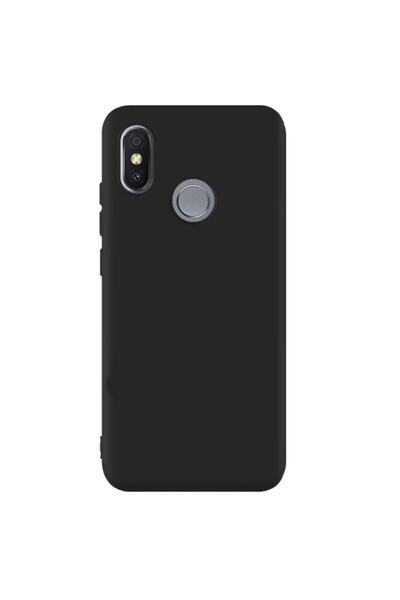 Gpack Xiaomi Redmi Note 6 Pro Kılıf Premier Lüx Yumuşak Silikon Siyah