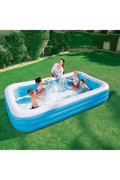 BESTWAY 2.62x1.75x51 cm Inflatable Pool - Family Pool 54006