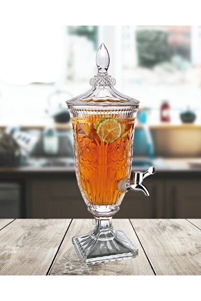 Paçi Cam Şerbetlik 2 Lt Musluklu Sebil