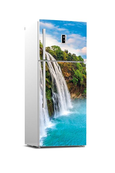 Tilki Dünyası Refrigerator Door Covering Sticker 0169