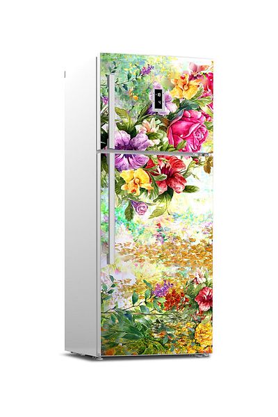 Tilki Dünyası Refrigerator Door Covering Sticker 0098