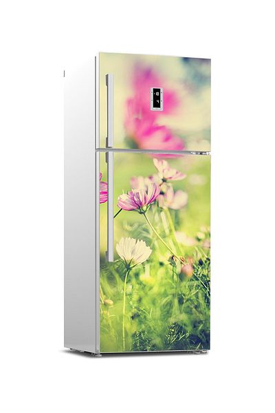 Tilki Dünyası Refrigerator Door Covering Sticker 0117