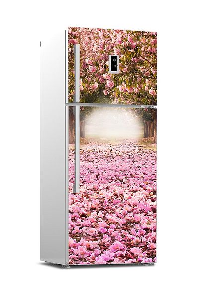 Tilki Dünyası Refrigerator Door Covering Sticker 0053