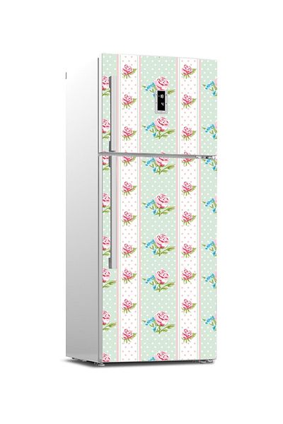 Tilki Dünyası Refrigerator Door Covering Sticker 0093