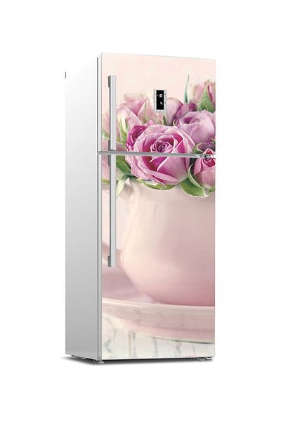 Tilki Dünyası Refrigerator Door Covering Sticker 0077