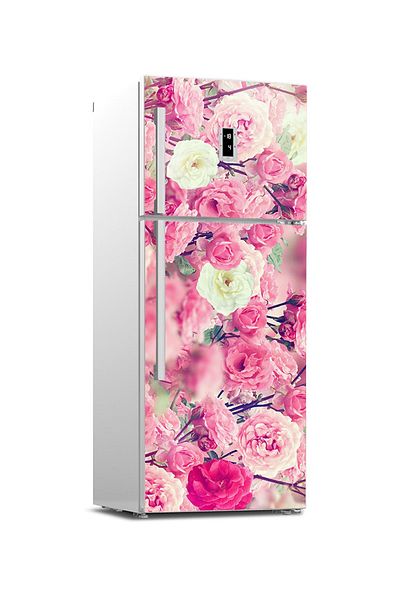 Tilki Dünyası Refrigerator Door Covering Sticker 0085