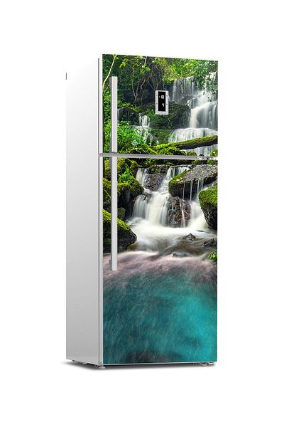 Tilki Dünyası Refrigerator Door Covering Sticker 0108
