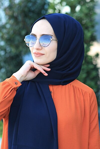 Balse Şal Mătase Medina Bleumarin