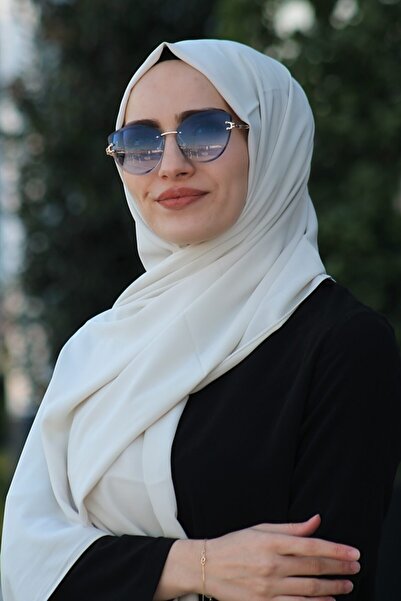 Balse Cremă șal din mătase Medine