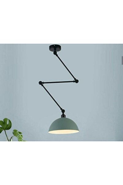 demet habek mylights S Retro Rustik Metal Akrobat Avize Suyeşili 30cm