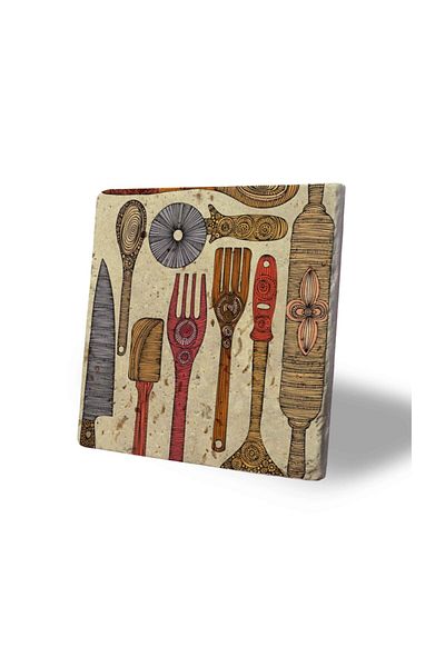 Oscar Stone Decor Natural Stone Trivet