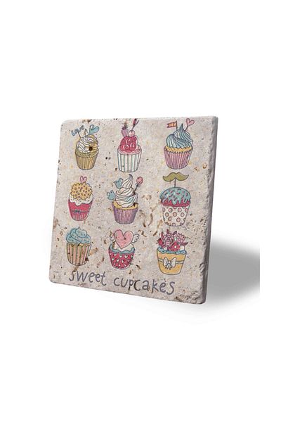 Oscar Stone Decor Ecru Natural Stone Trivet