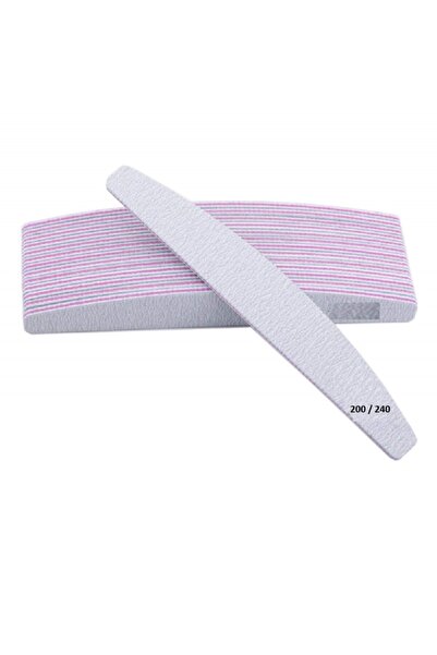 ALYA SİMİN Profesyonel Tırnak Törpüsü 25 Adet 200/240 Kağıt Törpü Protez Tırnak Kağıt Törpü 200/240