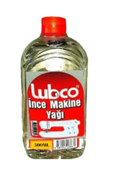 LUBCO Dikiş Makine Yağı 500 ml Pet Ambalaj