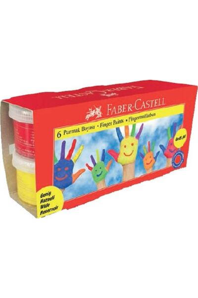 Faber Castell Faber Parmak Boyası 6 Renk 45 ml