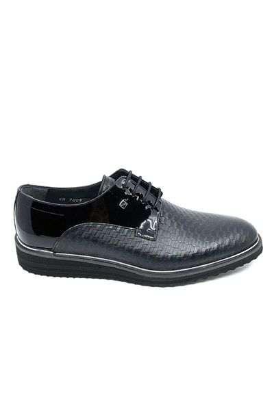 Fosco Black Casual & Classic Men's Shoes 9009 642 430
