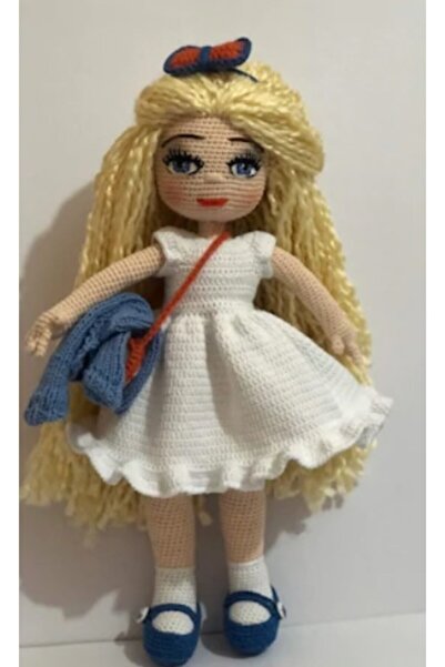 OYUNCAKPARK Sarışın Asya Bebek Amigurumi Organik Oyuncak