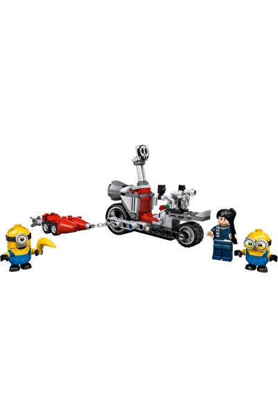 LEGO Minions Durdurulamaz Motosiklet Takibi (75549) Bob, Stuart Ve Gru Figürleri Içeren Minyonlar Oy