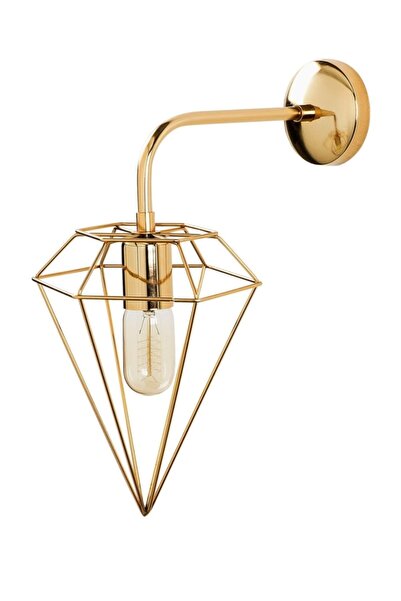 Rsylight Gold Rustic Retro Decorative Prism Wall Sconce