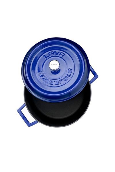 Lava 28cm Blue Round Pot